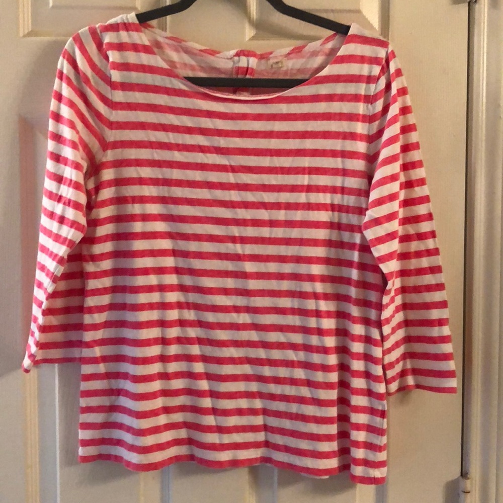 Hot pink tunic top - Jcrew